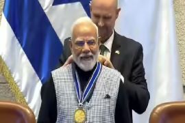 Prime Minister of India conferred with ‘Speaker of the Knesset Medal’ by Israeli Parliament